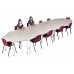 Modular Educational Table with 18 mm Top